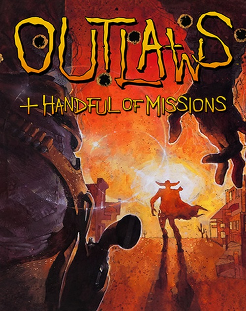 Outlaws - first-person Western shooter gameplay in a frontier town