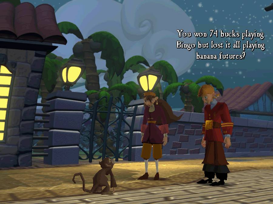 Escape from Monkey Island - Guybrush and Elaine on Melee Island