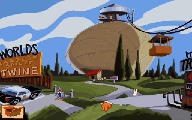Sam and Max Hit the Road - Sam and Max on an American road trip