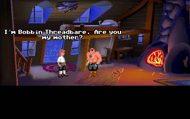The Secret of Monkey Island - insult sword-fighting scene