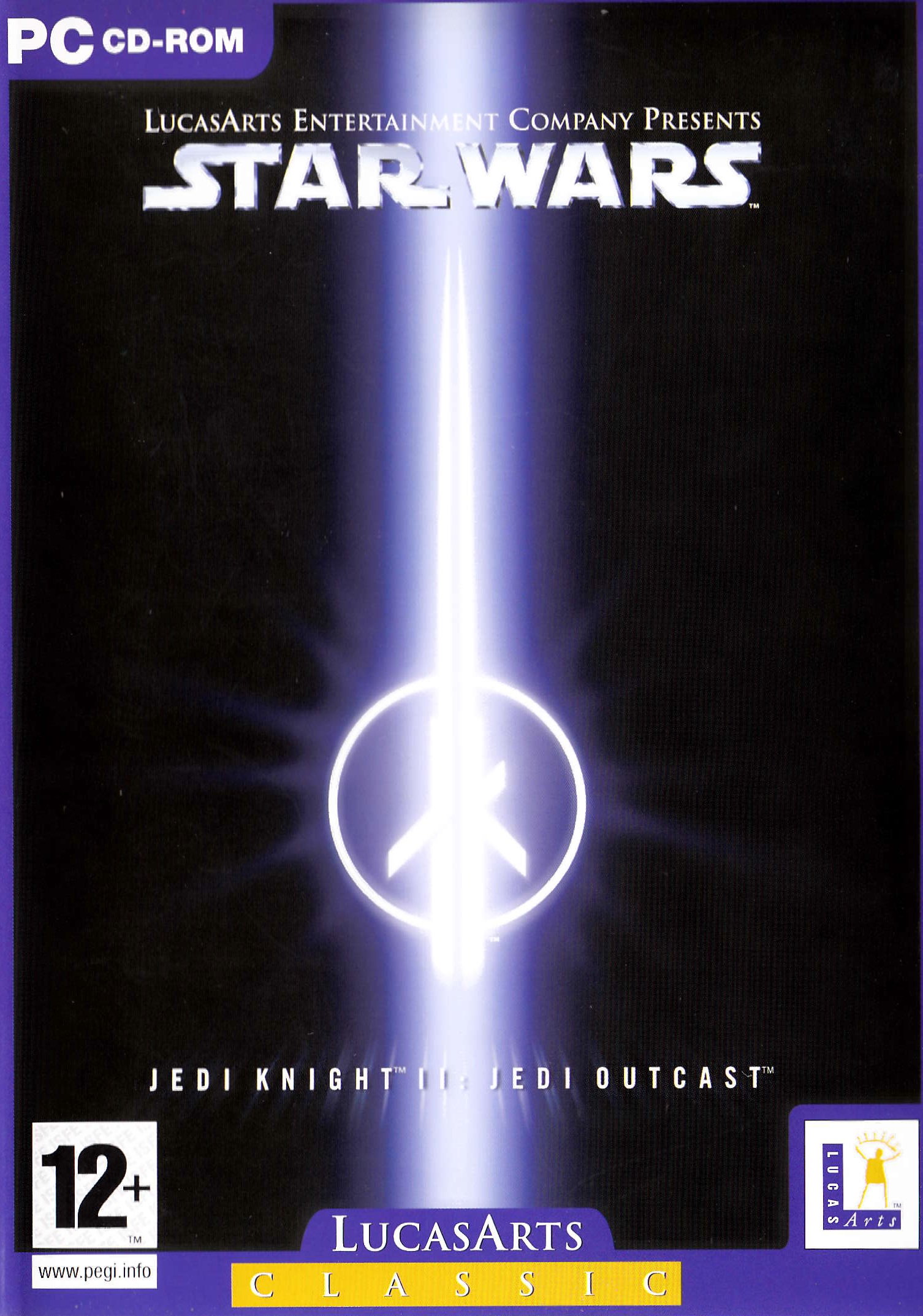 Jedi Knight II Jedi Outcast box art
