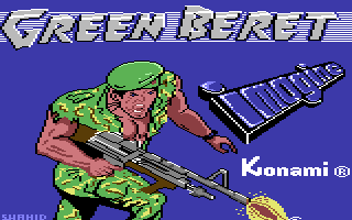 Green Beret - C64 in-game screenshot