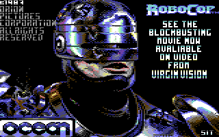 Robocop - C64 in-game screenshot