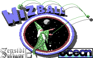 Wizball - C64 in-game screenshot