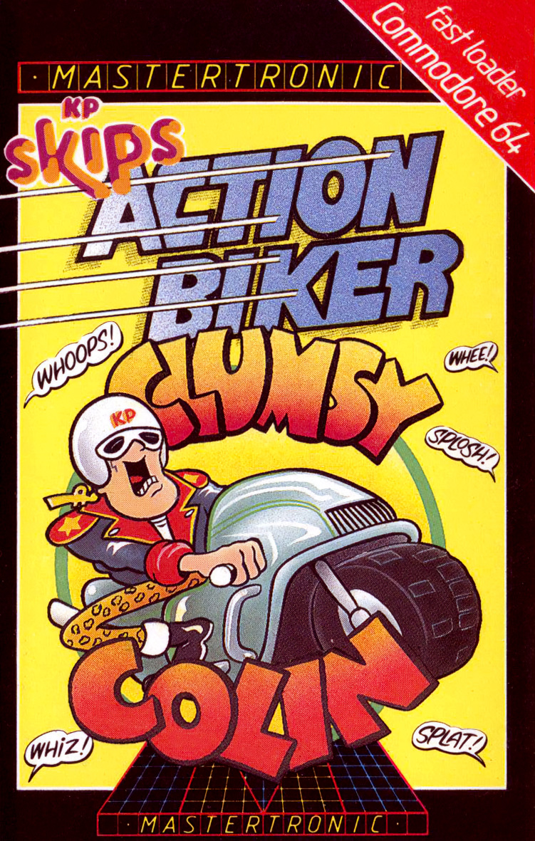 Action Biker C64 box art