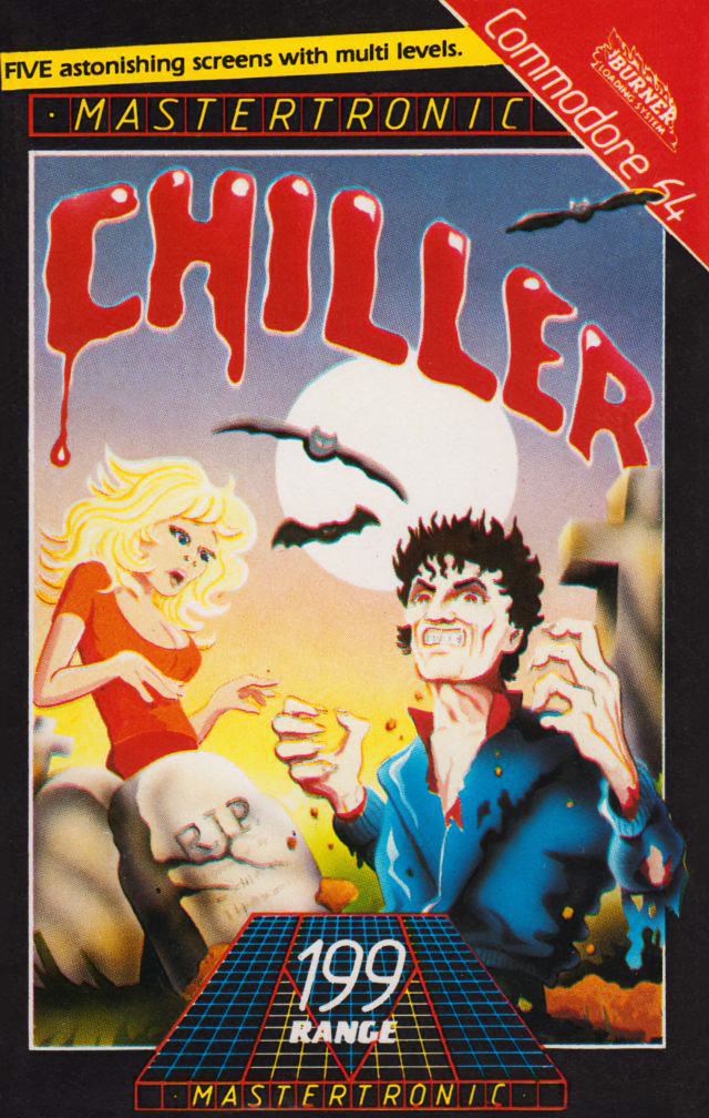 Chiller — C64 cassette cover