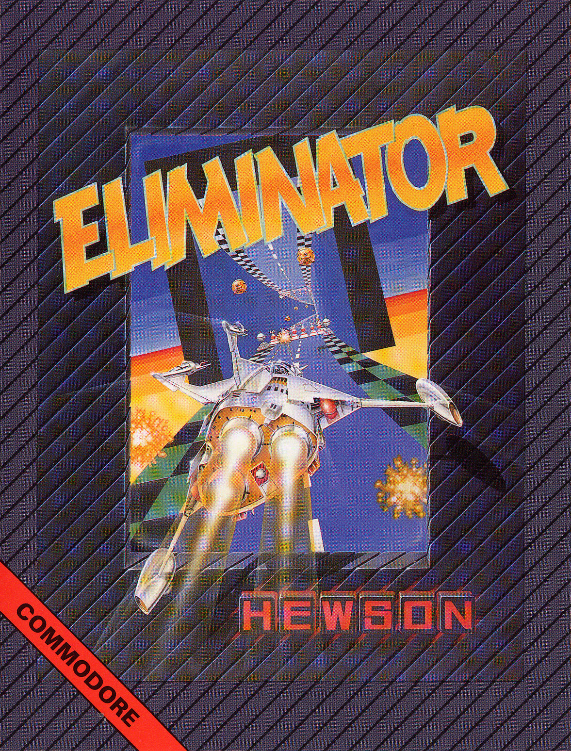 Eliminator C64 cassette cover