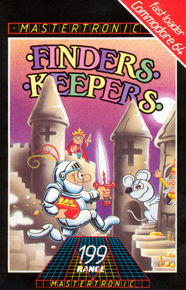 Finders Keepers — C64 cassette cover
