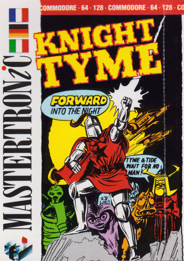 Knight Tyme C64 cassette cover