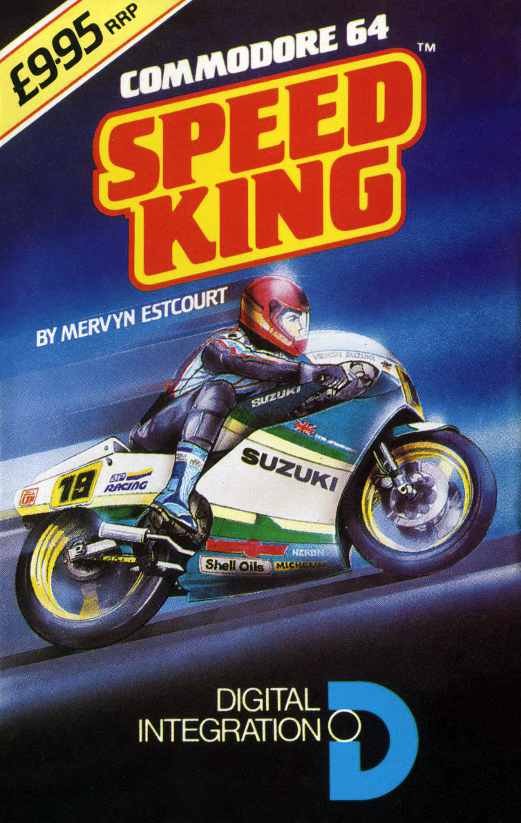 Speed King C64 cassette cover