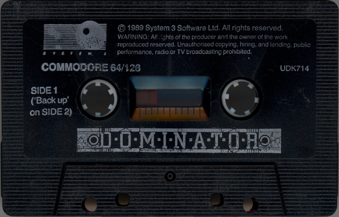 Dominator - cassette, System 3 1989