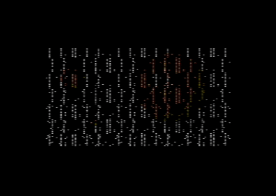Last Ninja 2 - gameplay screenshot, System 3 C64 1988