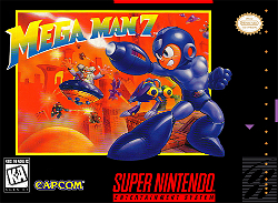 Mega Man 7 SNES box art