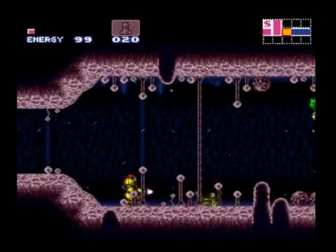 Super Metroid - Brinstar zone, Kraid's domain