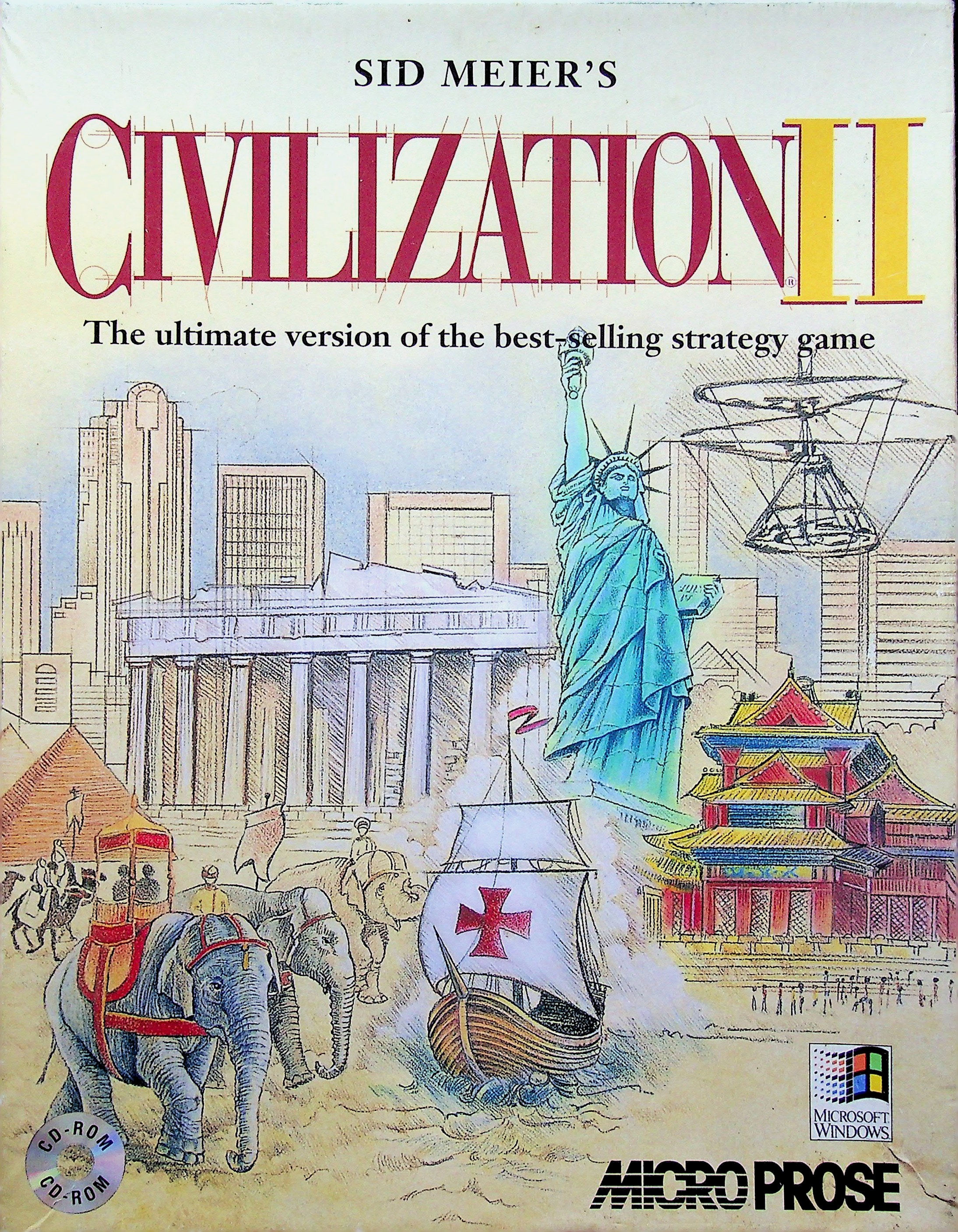 Civilization II - box art