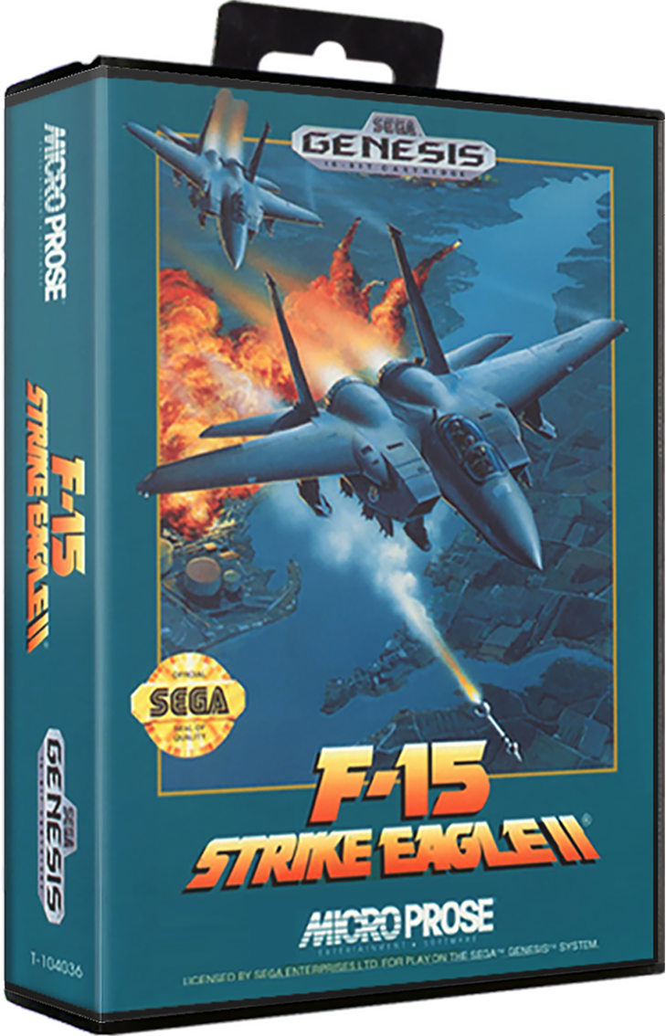 F-15 Strike Eagle II - box art
