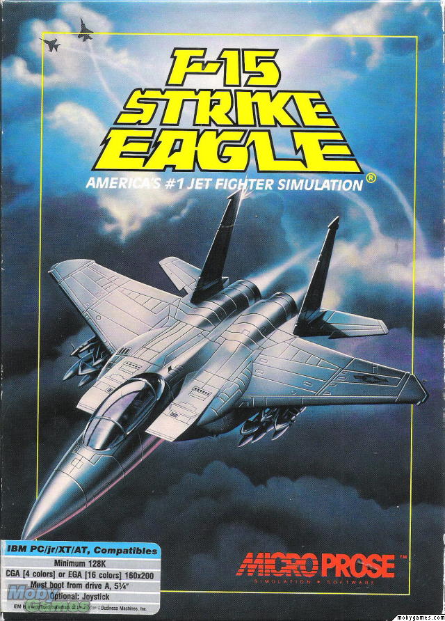 F-15 Strike Eagle - box art