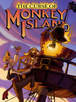 The Curse of Monkey Island (1997) box art