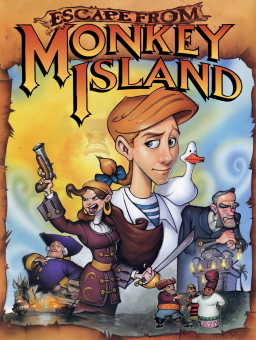 Escape from Monkey Island (2000) box art