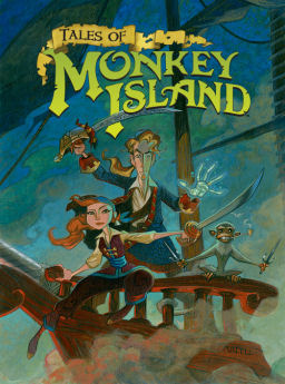 Tales of Monkey Island (2009) key art