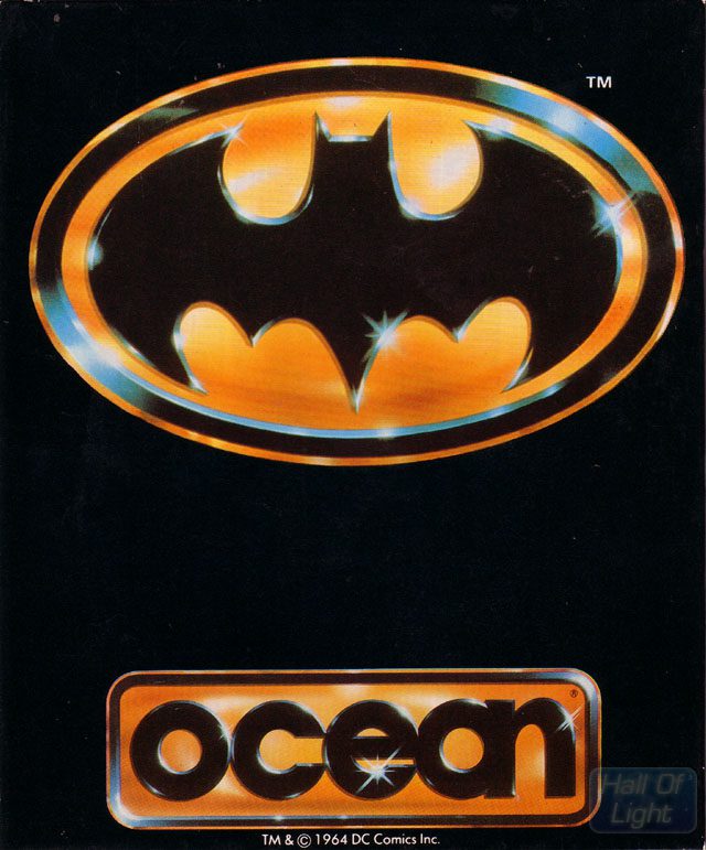 Batman: The Movie (1989) &mdash; Amiga floppy disk inlay art