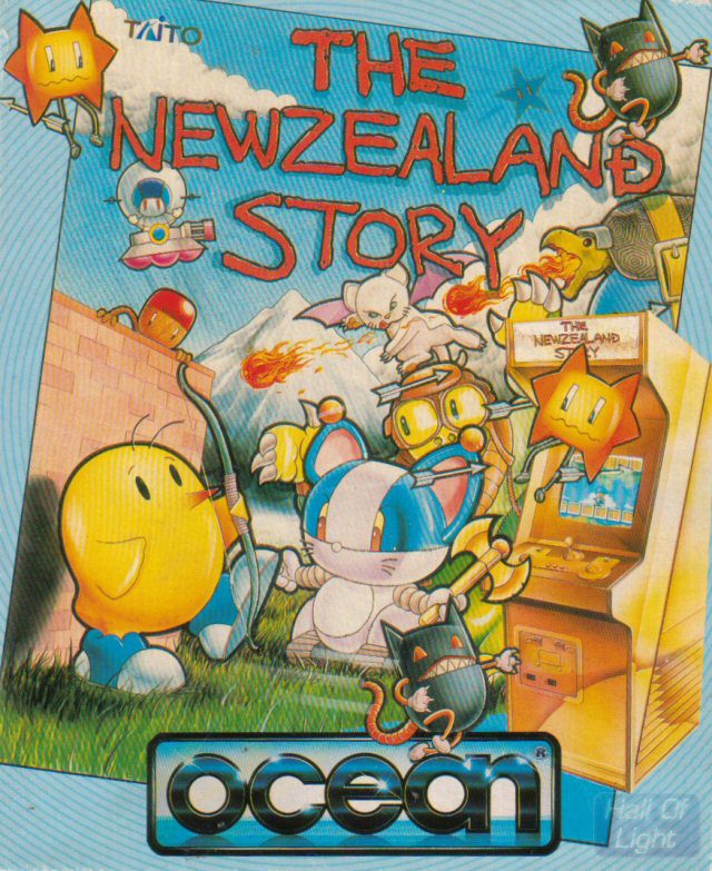 New Zealand Story (1988) - Amiga inlay