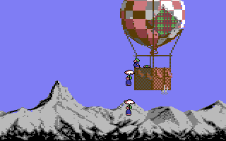 Lemmings - C64 gameplay