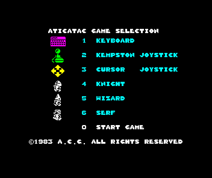 Atic Atac - ZX Spectrum