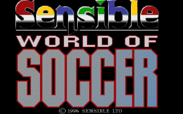 International Sensible Soccer - DOS gameplay
