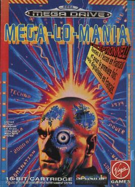 Mega-Lo-Mania - Amiga box art