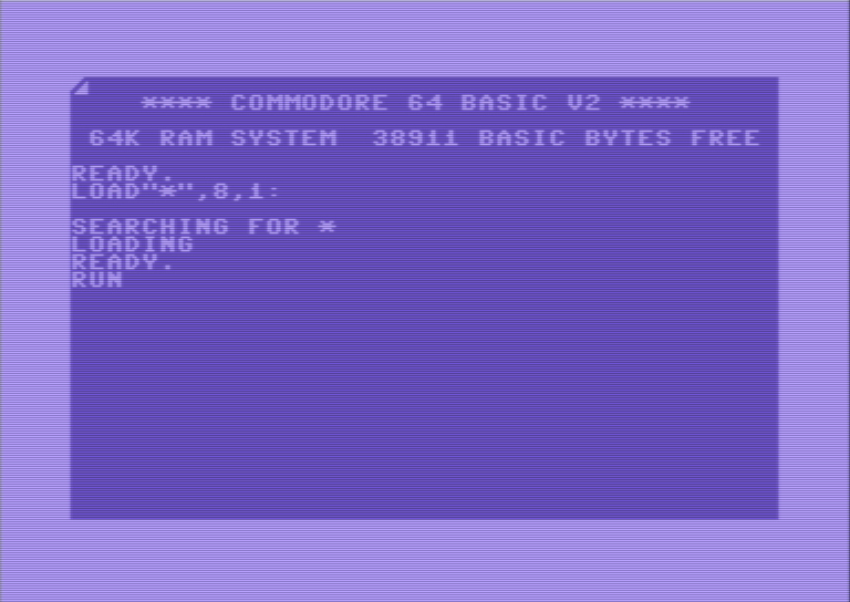 Parallax C64 - enemy formation