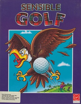 Sensible Golf - Amiga box art