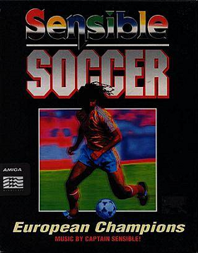 Sensible Soccer - Amiga box art