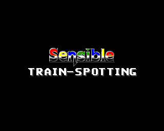 Sensible Train Spotting - title screen