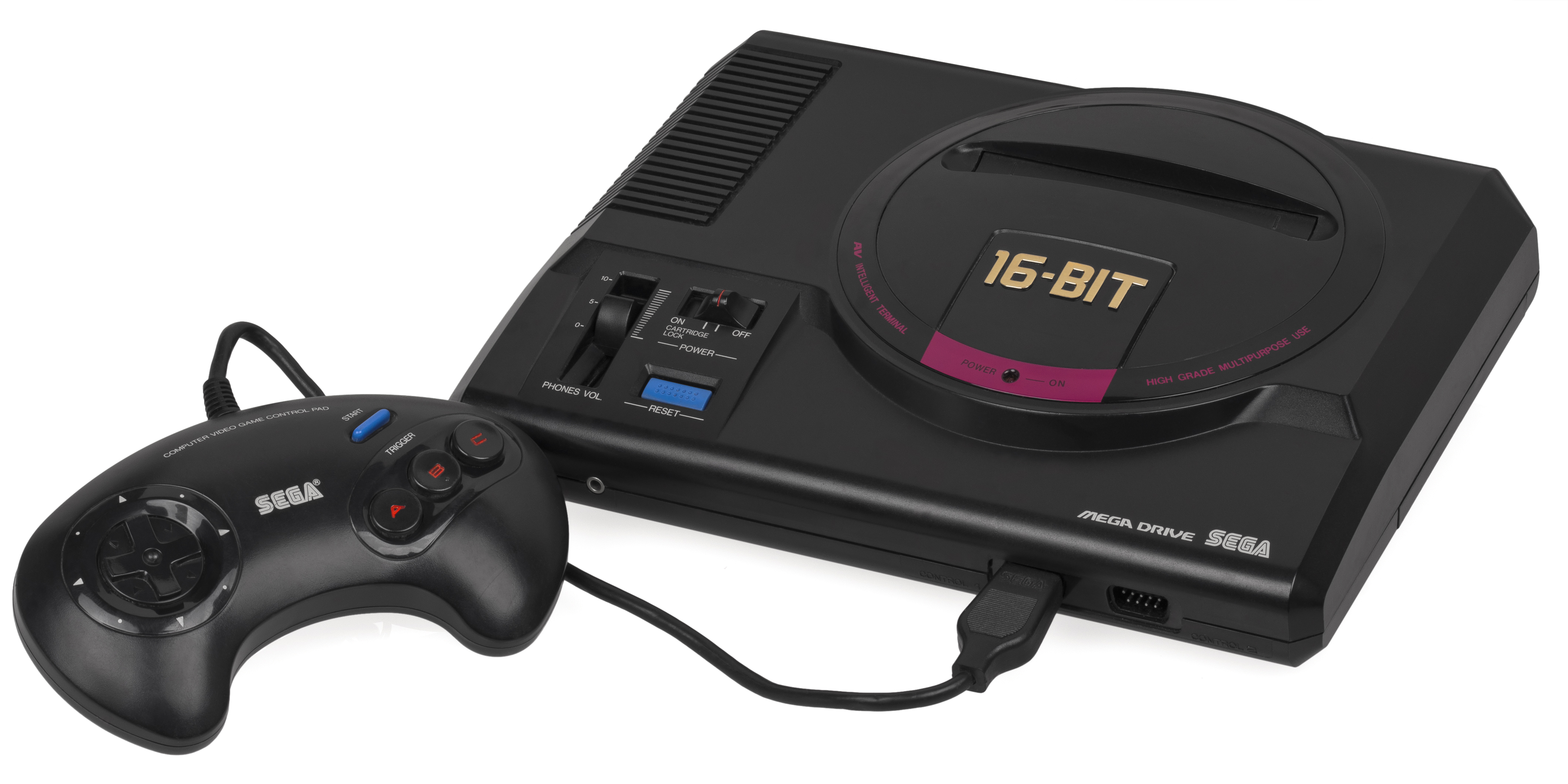 Sega Mega Drive (Genesis) hardware - the console that ran the classic Sonic series