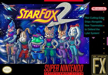 Star Fox 2 - SNES Classic Edition box art (2017)