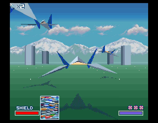 Star Fox SNES - Fortuna jungle planet mission