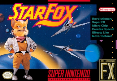Star Fox (1993) - SNES North American box art