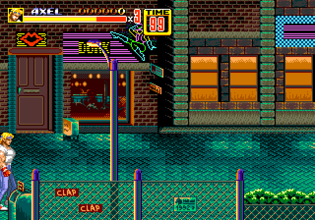 Streets of Rage 2 - two-player co-op