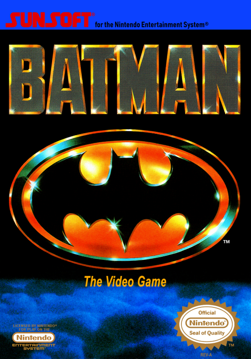Batman NES box art