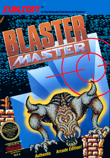 Blaster Master NES US box art