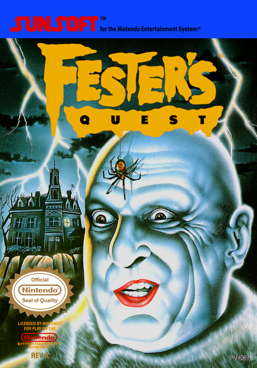 Fester's Quest NES box art