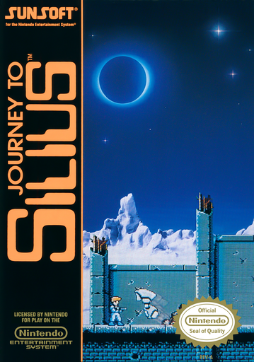 Journey to Silius NES box art
