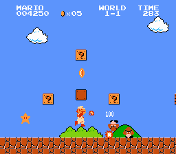 Super Mario Bros. World 1-1 - the iconic opening stage on NES
