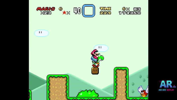 Super Mario World SNES - Donut Plains area