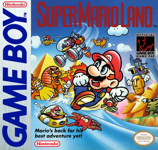 Super Mario Land (1989) - Game Boy box art