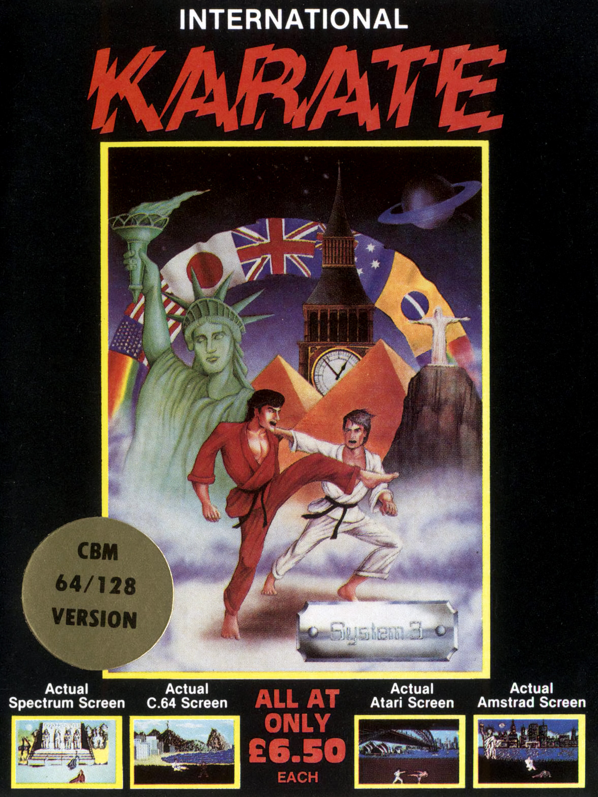 International Karate - box art