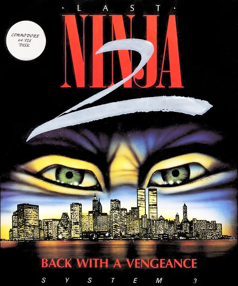 Last Ninja 2: Back with a Vengeance - box art
