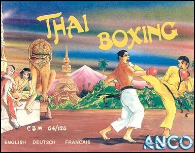 Thai Boxing - C64 (1987), System 3 martial arts fighting game