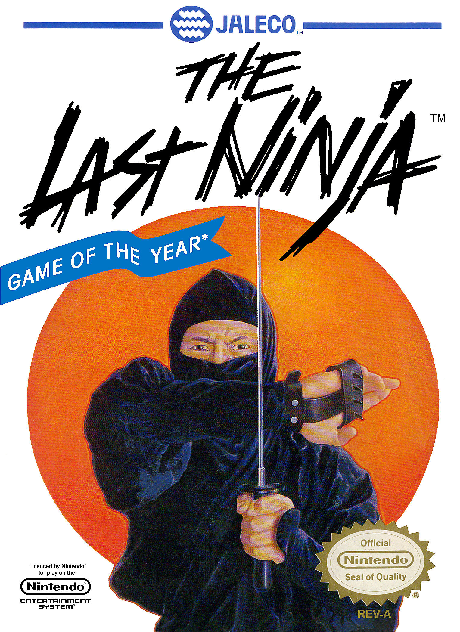 The Last Ninja - NES (1990), System 3 isometric action-adventure port